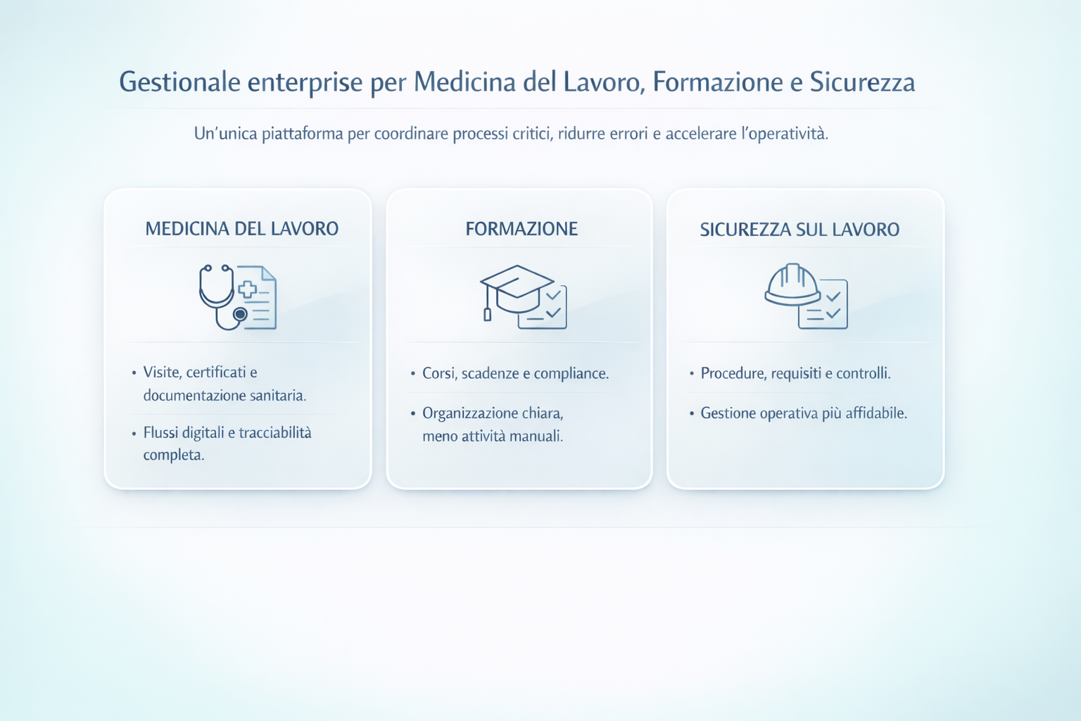 Gestionale Enterprise per Medicina e Sicurezza - dettaglio 2